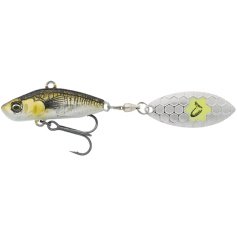Тейл-спиннер Savage Gear 3D Sticklebait Tailspin 73mm 13g Green Silver Ayu