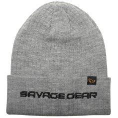 Шапка Savage Gear Fold-Up Beanie One size Light grey melange