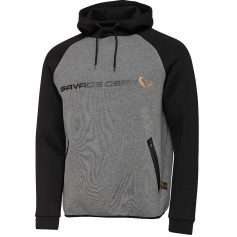 Реглан Savage Gear Tec-Foam Hoodie S Dark grey melange