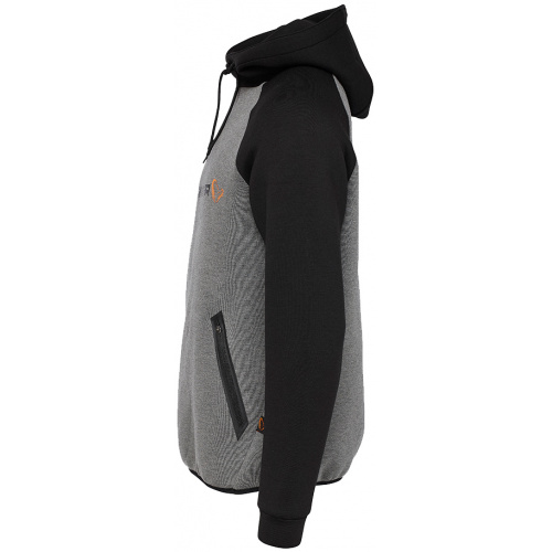 Реглан Savage Gear Tec-Foam Hoodie S Dark grey melange