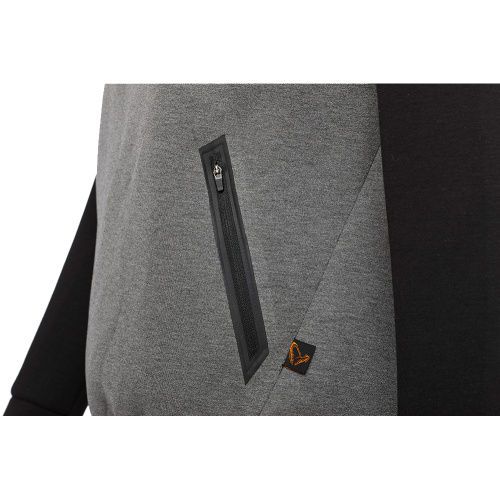 Реглан Savage Gear Tec-Foam Hoodie M Dark grey melange
