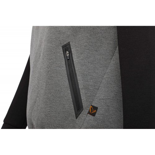 Реглан Savage Gear Tec-Foam Hoodie S Dark grey melange