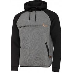 Реглан Savage Gear Tec-Foam Hoodie S Dark grey melange