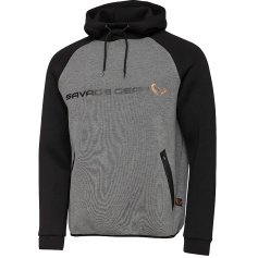 Реглан Savage Gear Tec-Foam Hoodie S Dark grey melange