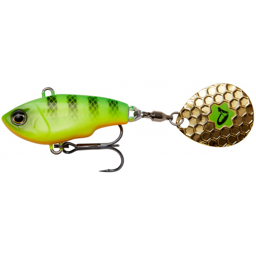 Тейл-спиннер Savage Gear Fat Tail Spin 80mm 24.0g Firetiger