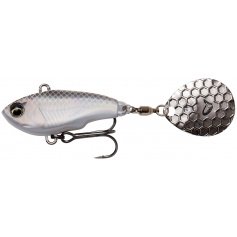 Тейл-спиннер Savage Gear Fat Tail Spin 65mm 16.0g White Silver