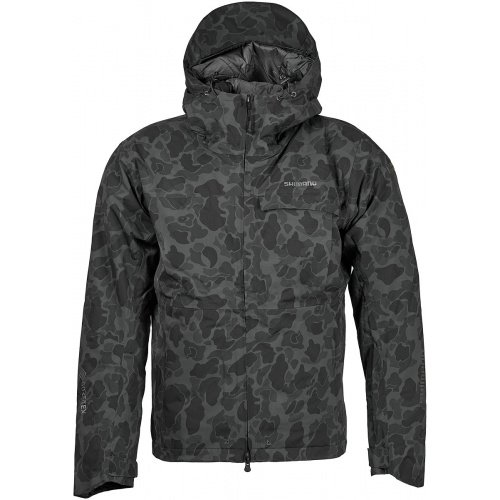 Куртка Shimano GORE-TEX Explore Warm Jacket XL black duck camo
