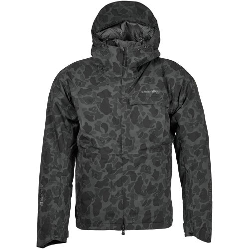 Куртка Shimano GORE-TEX Explore Warm Jacket L black duck camo