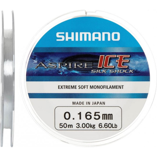 Леска Shimano Aspire Silk Shock Ice 50m 0.06mm 0.5кг