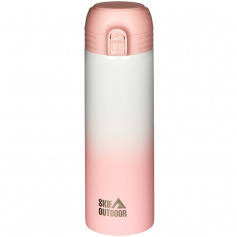 Термокружка Skif Outdoor Bokeh 0.5L Pink