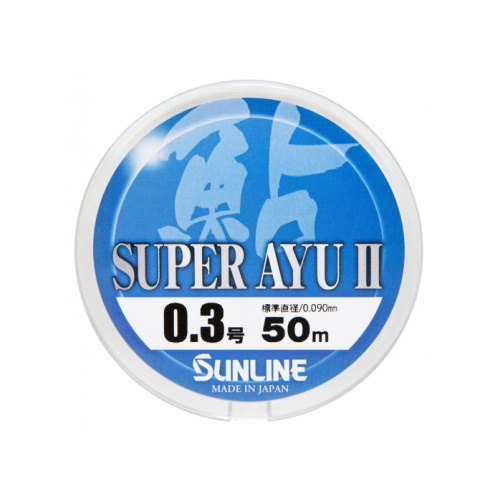 Леска Sunline Super Ayu II 50м HG #0,4 0.104мм 0,98кг