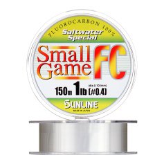 Флюорокарбон Sunline SWS Small Game FC 150м 0.104мм 1.0LB матч/тонущ.