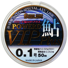 Леска Sunline Powerd Ayu Vip Plus 50м #0.4/0.104мм 1,2кг