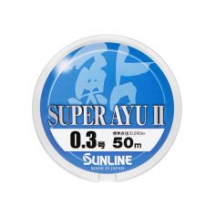 Леска Sunline Super Ayu II 50м HG #0,8 0.148мм 1,6кг