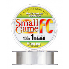 Флюорокарбон Sunline SWS Small Game FC 150м 0.153мм 3.5LB матч/тонущ.