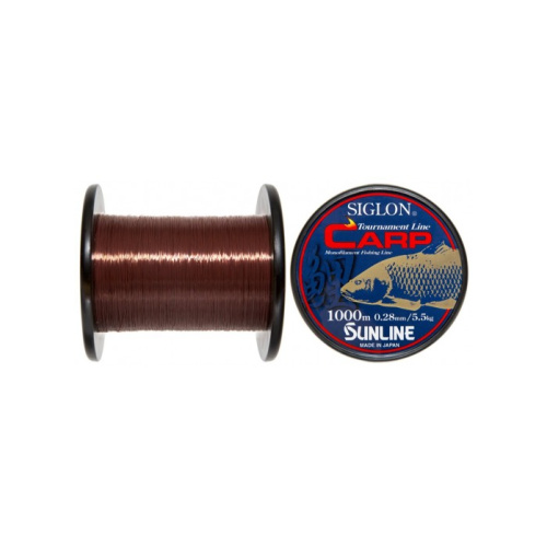 Леска Sunline SIGLON CARP 1000м (коричн.) 0.38мм 9,5кг