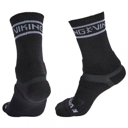 Носки Viking Fishing Magnus L(40-42) черно-серый
