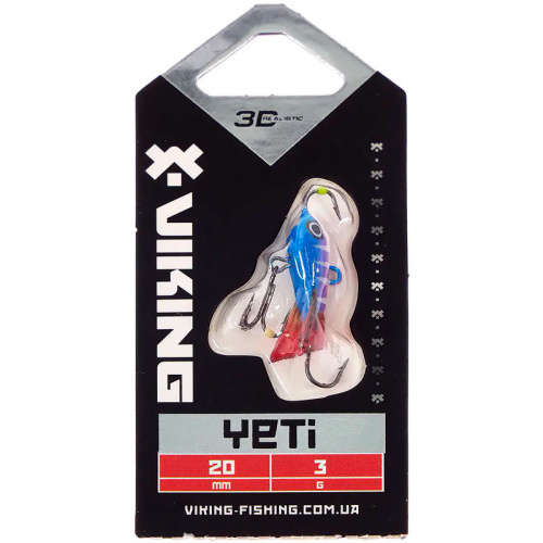 Балансир Viking Fishing Yeti Ice Jig 20mm 3.0g #9 Strange Perch