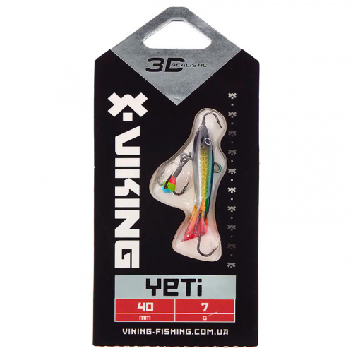 Балансир Viking Fishing Yeti Ice Jig 40mm 7.0g #2 Green Glam