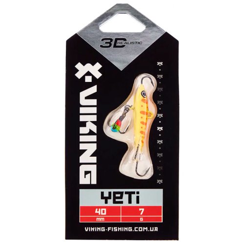 Балансир Viking Fishing Yeti Ice Jig 40mm 7.0g #6 Japanese School Балансир Viking Fishing Yeti Ice Jig 40mm 7.0g #6 Japanese School