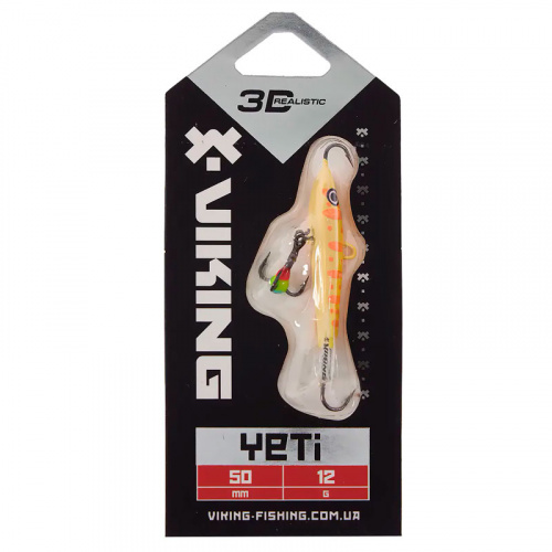 Балансир Viking Fishing Yeti Ice Jig 60mm 16.0g #6 Japanese School