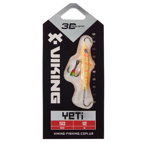 Балансир Viking Fishing Yeti Ice Jig 50mm 12.0g #6 Japanese School Балансир Viking Fishing Yeti Ice Jig 50mm 12.0g #6 Japanese School