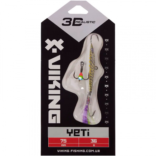 Балансир Viking Fishing Yeti Ice Jig 90mm 46.0g #13 Just Pike