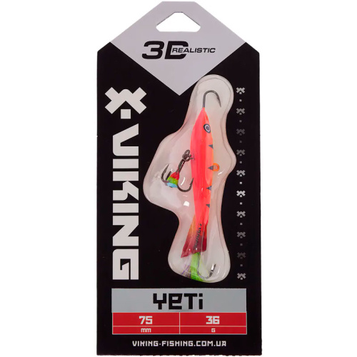 Балансир Viking Fishing Yeti Ice Jig 90mm 46.0g #15 Pink Moon