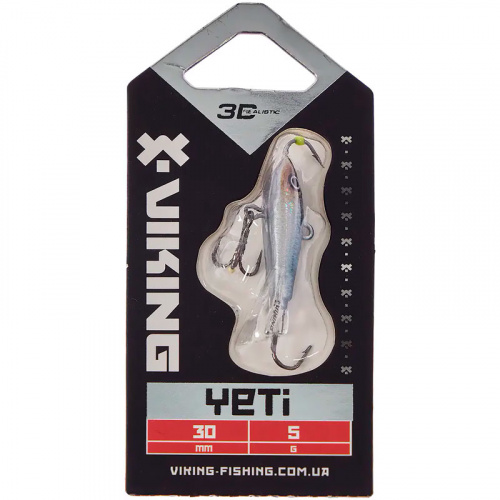 Балансир Viking Fishing Yeti Ice Jig 30mm 5.0g #11 Anchovy