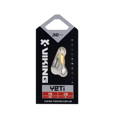 Балансир Viking Fishing Yeti Ice Jig 15mm 1.5g #06 Japanese School