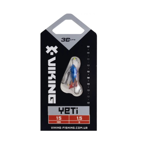 Балансир Viking Fishing Yeti Ice Jig 15mm 1.5g #09 Strange Perch
