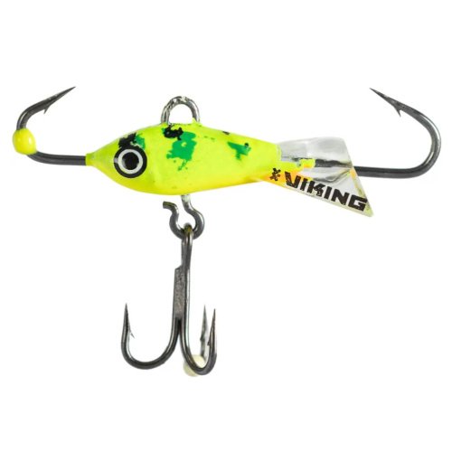 Балансир Viking Fishing Yeti Ice Jig 15mm 1.5g #05 Acid