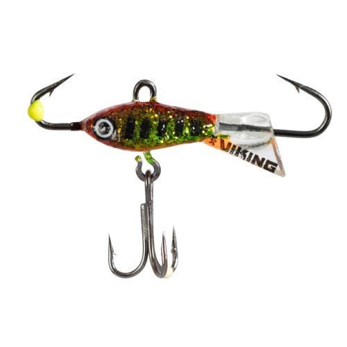 Балансир Viking Fishing Yeti Ice Jig 15mm 1.5g #17 Brown Perch