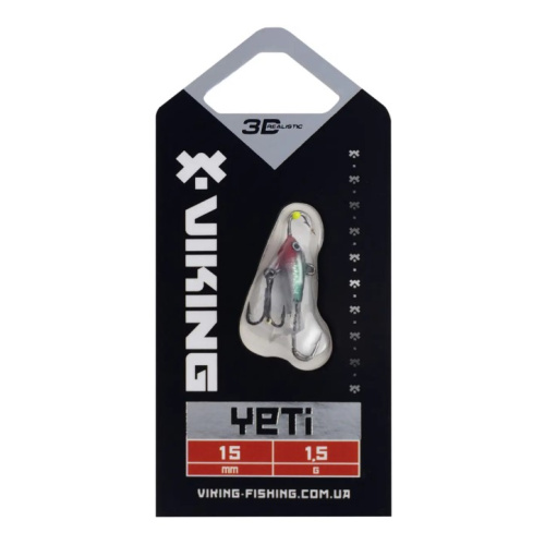 Балансир Viking Fishing Yeti Ice Jig 20mm 3.0g #19 Green Anchovy Балансир Viking Fishing Yeti Ice Jig 20mm 3.0g #19 Green Anchovy