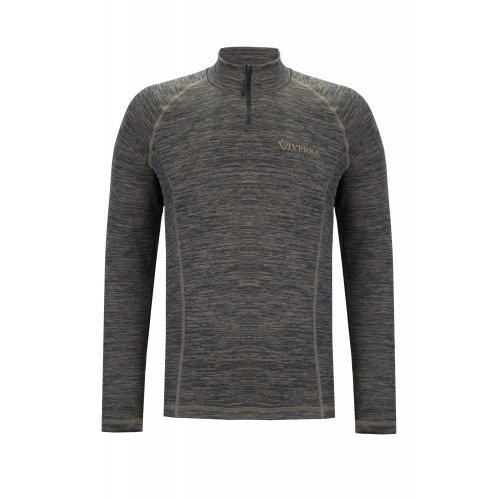Термобелье Viverra Bodyguard ZIP Sand Coal XXL