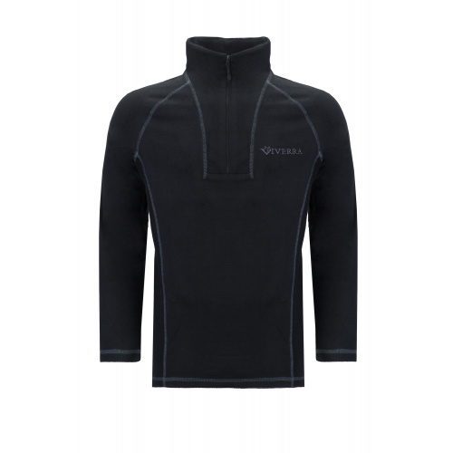 Термобілизна Viverra Soft Warm ZIP Black XXXL