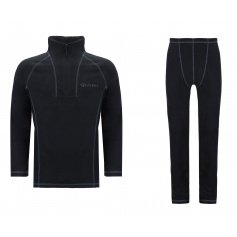 Термобілизна Viverra Soft Warm ZIP Black XXXL