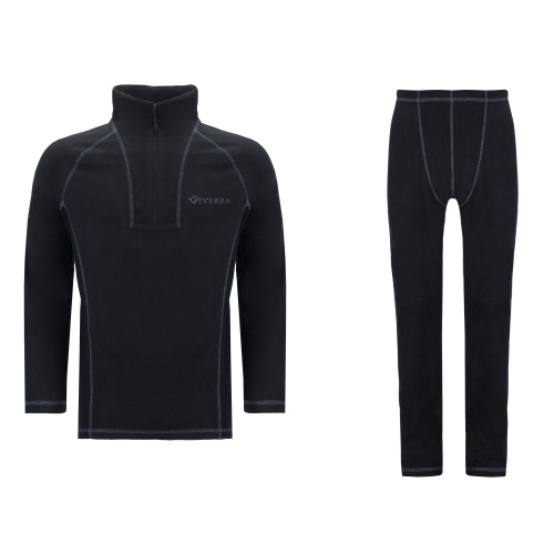Термобелье Viverra Soft Warm ZIP Black XL