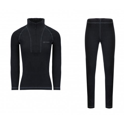 Термобелье женское Viverra Soft Warm ZIP Black XS
