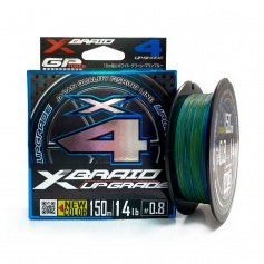Шнур YGK X-Braid Upgrade 3C X4 150m #0.5 10lb / 4.54kg