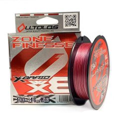 Шнур YGK X-Braid Olltolos WX8 Zone Finesse 100m #1.2 25lb / 11.34kg