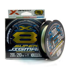 Шнур YGK X-Braid Super Jigman X8 200m #1.5 30lb / 13.61kg