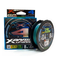 Шнур YGK X-Braid Upgrade 3C X4 120m #0.5 10lb / 4.54kg