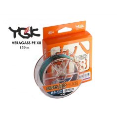 Шнур плетений YGK Veragass PE x8 150m