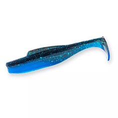Плавающий силикон Z-Man Minnowz 4" #Black/Blu Lam