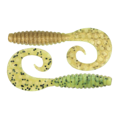 Силикон Zeox Сomma Grub 3.4" 201 Kiwi