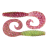 Силикон Zeox Сomma Grub 3.4" 203 Ultra violete Acid Green