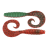Силикон Zeox Сomma Grub 3.4" 204 Green Red PP