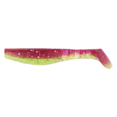 Силикон Zeox Catchy Shad 2.9" 203 Ultra violete Acid Green