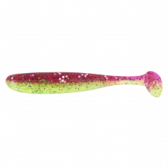 Силикон Zeox Shemi Shad 3.7" 203 Ultra violete Acid Green